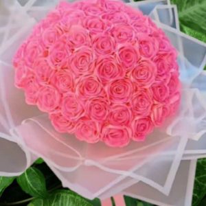 دسته گل رز روبانی (بوکت مصنوعی)